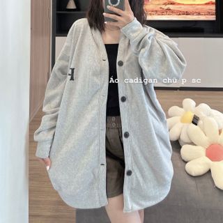 Áo cadigan chữ P