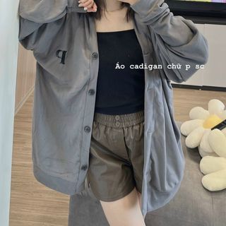 Áo cadigan chữ P