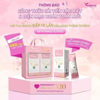 Green beauty COLLAGEN X 10