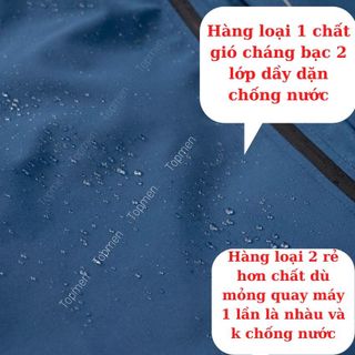 Áo gió 2 lớp siêu phẩm chống nước mùa lạnh