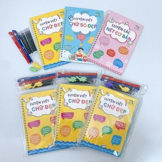 SET 3 QUYỂN LUYỆN VIẾT CHỮ ĐẸP CHO BÉ