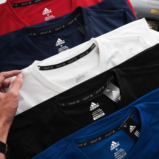 Áo thun thời trang nam, áo thun thể thao nam, Chất thun poly lỗ kim 4c xịn. Vải hãng đẹp mịn mát, trơn láng, co giãn thoải mái size từ 50kg - 85kg