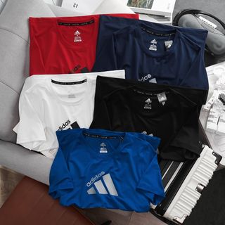 Áo thun thời trang nam, áo thun thể thao nam, Chất thun poly lỗ kim 4c xịn. Vải hãng đẹp mịn mát, trơn láng, co giãn thoải mái size từ 50kg - 85kg