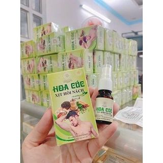 Xịt Hôi Nách Hoa Cúc Chính Hãng 10ml - Triệt Thâm - Ngăn Tiết Mồ Hôi - Hôi Nách Lâu Năm