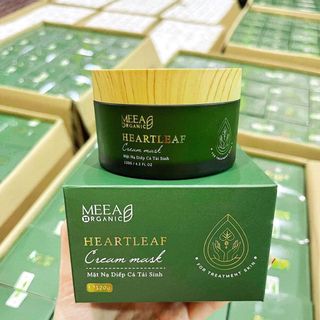 Mặt Nạ Diếp Cá MEEA ORGANIC, Mask Diếp Cá Tái Sinh Dưỡng Trắng Da Mờ Thâm Se Khít Lỗ Chân Lông