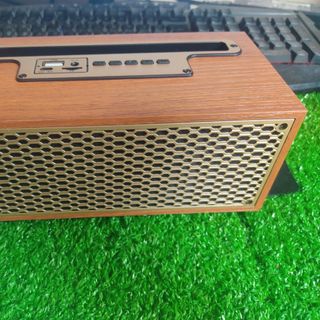 Loa Bluetooth không dây Xm-5h chất liệu gỗ đẹp, sang trọng