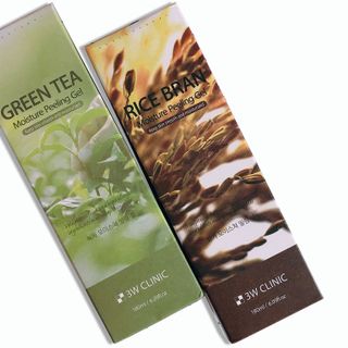 Gel Tẩy Tế Bào Chết Trà Xanh Gạo 3W Clinic (180 ml)