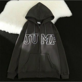 Áo khoác thun nỉ logo in JUMP form đẹp vải mịn