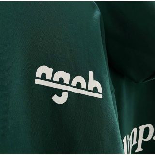 Áo hoodie thun nỉ unisex logo in agob form chuẩn