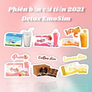 GIẢM CÂN EMOSLIM VỊ TRÀ SỮA CHUẨN CHÍNH HÃNG CÔNG TY HẢO HẢO ANH