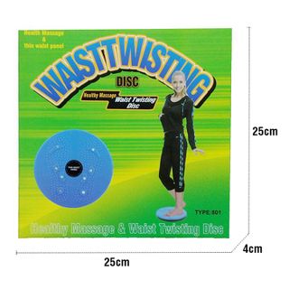 Đĩa xoay eo tập thể dục 360 độ bàn xoay tập cơ bụng eo thon giảm cân tại nhà phòng gym có hạt massage bàn chân cực tốt