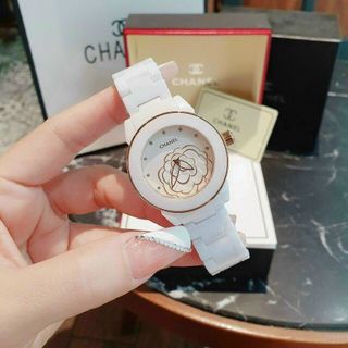 ĐỒNG HỒ CHANE CERAMIC FLOWER CAO CẤP