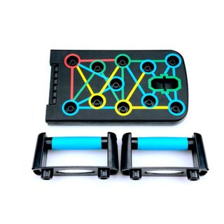 Dụng Cụ Hít Đất Đa Năng, Bộ Dụng Cụ Tập Luyện Hít Đất Chống Đẩy Push Up Tập Gym Thể Dục Tại Nhà Có Vạch Hướng Dẫn