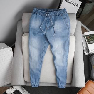 Jogger Jean nam, quần jean dài nam , Chất Cotton 4 chiều size từ 50kg - 88kg