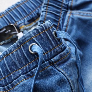 Jogger Jean nam, quần jean dài nam , Chất Cotton 4 chiều size từ 50kg - 88kg