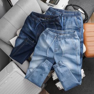 Jogger Jean nam, quần jean dài nam , Chất Cotton 4 chiều size từ 50kg - 88kg giá sỉ