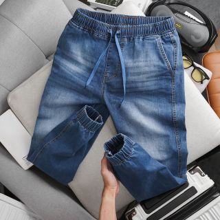 Jogger Jean nam, quần jean dài nam , Chất Cotton 4 chiều size từ 50kg - 88kg