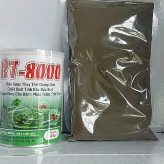 Thảo dược BT 8000 giải pháp bệnh phân trắng trên tôm thay thế kháng sinh