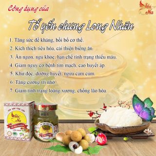 Yến chưng sẵn long nhãn