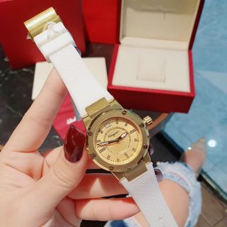 ĐỒNG HỒ SALVATORE CAO SU NỮ CAO CẤP SALE SỐC