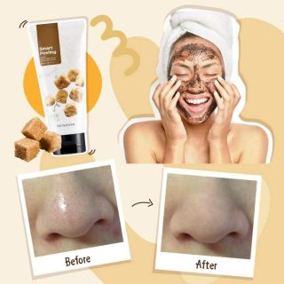 Tẩy tế bào chết the faceshop đường đen ngọc trai