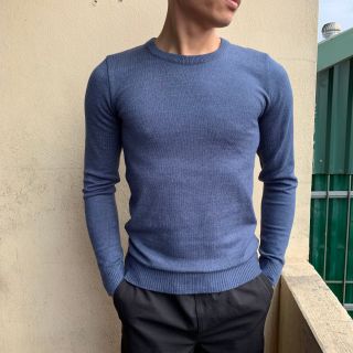 Áo len nam cao cấp cổ tròn len lông cừu màu áo đẹp trontieucuu- Hà Đinh