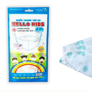 KHẨU TRANG KF94 TRẺ EM 2-6 TUỔI