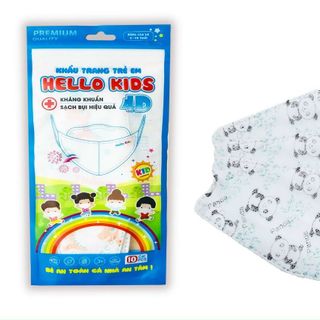 KHẨU TRANG KF94 TRẺ EM 2-6 TUỔI