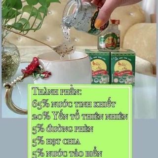 Yến chưng sẵn hạt chia