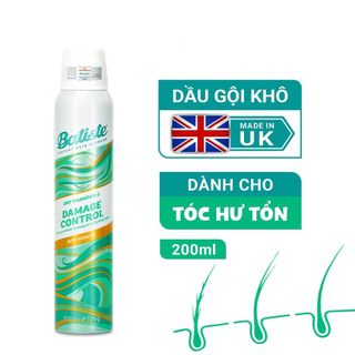 Dầu Gội Khô Dành Cho Tóc Hư Tổn - Batiste Dry Shampoo Damage Control 200ml