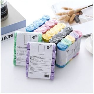Set 5 cuộn túi rác size 45x50cm sinh học tự hủy - nhựa tái chế, giá sỉ