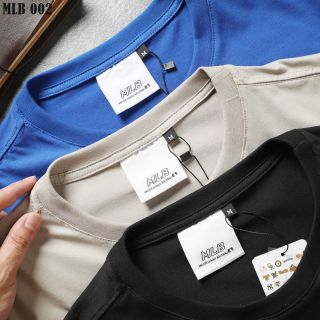 Áo thun cotton nam, áo thun có cổ tròn nam, Chất cotton 4 chiều, mềm mịn mát size từ 65kg - 95kg