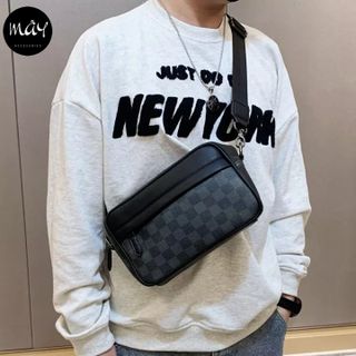 Túi đeo chéo caro nam nữ unisex giá sỉ