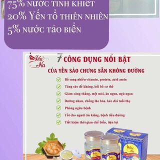 Yến chưng sẵn không đường