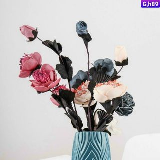 Lọ hoa nhựa giả sứ