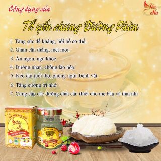 Yến chưng sẵn đường phèn