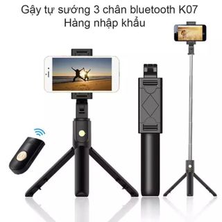 Gậy tự sướng selfie chụp ảnh qua bluetooth đa năng, tripod 3 chân giá đỡ điện thoại livestream - MINPRO