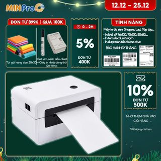 Máy in nhiệt mini HPRT N31 chuyên dụng in đơn hàng, in hóa đơn, in tem mã vạch rõ nét bảo hành 12 tháng