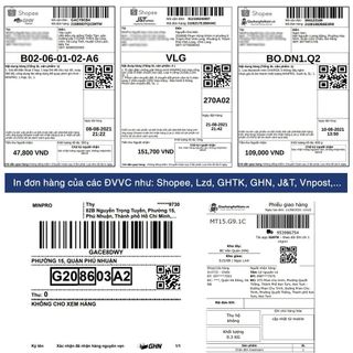 Máy in nhiệt bluetooth XPRINTER XP-420B, in đơn hàng shopee, tem, hóa đơn, mã vạch - MINPRO
