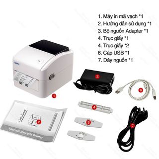 Máy in nhiệt bluetooth XPRINTER XP-420B, in đơn hàng shopee, tem, hóa đơn, mã vạch - MINPRO