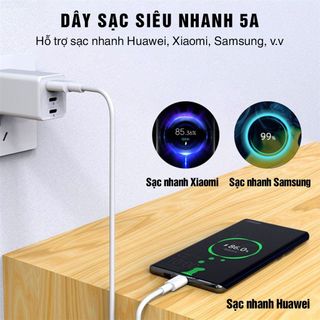 Dây cáp sạc nhanh Type-C 5V 3A USB MINPRO - Cáp sạc nhanh cho điện thoại chính hãng
