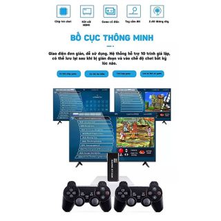 Máy chơi game cầm tay mini 4 nút 3500 game huyền thoại chất lượng 4K , kết nối HDMI mới màn hình PC và Tivi - BH 12Tháng giá sỉ