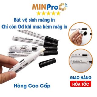 Bút vệ sinh máy in nhiệt MINPRO giúp bảo vệ đầu in máy in bill, máy in mã vạch chuyên dụng giá sỉ