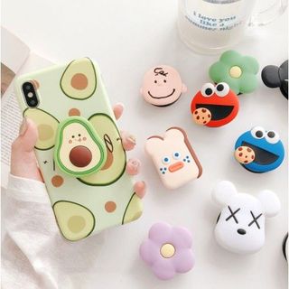 Giá đỡ điện thoại cao cấp,pop điện thoại nhiều hình đáng yêu - MINPRO