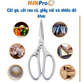 Kéo làm hàng, Soạn hàng hoá, Cắt tỉa cực sắc, chất liệu thép cao cấp - MINPRO