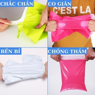 Túi niêm phong gói hàng 20x30cm MINPRO, túi đóng hàng niêm phong có sẵn lớp keo dán tự dính