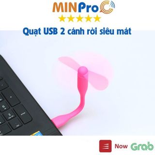 Quạt USB MINPRO 2 cánh siêu mát, đa dạng màu sắc