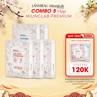 MẶT NẠ SINH HỌC CẤP ẨM, DƯỠNG TRẮNG, CHỐNG LÃO HÓA - MIUNGLAB