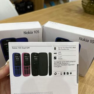 Nokia 105 (2019) màu đen new fullbox chưa dùng bh 12 tháng - Henry Shop giá sỉ