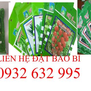 in bao bì đựng hạt giống, in túi đựng hạt giống chất lượng, uy tín